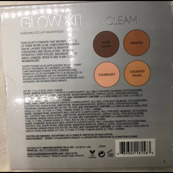 Anastasia Beverly Hills Glow Palette Lot - Picture 6 of 7